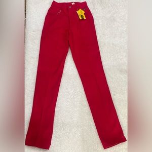 Rockies Authentic Jeanswear Red high waisted jeans vtg 90’s fit denim size 26x36